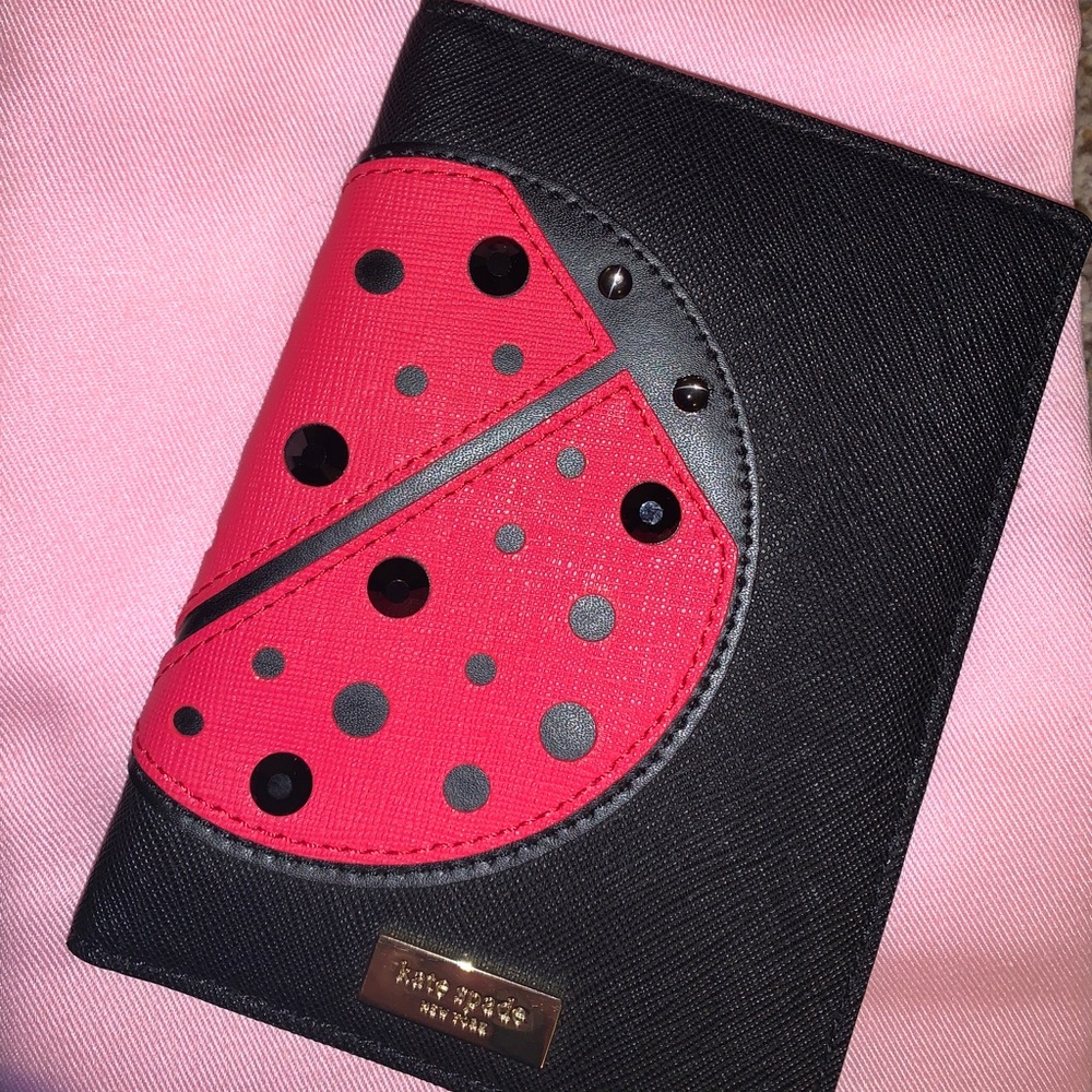 NWOT Kate Spade Ladybug Passport Holder